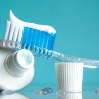 Toothbrush and toothpaste