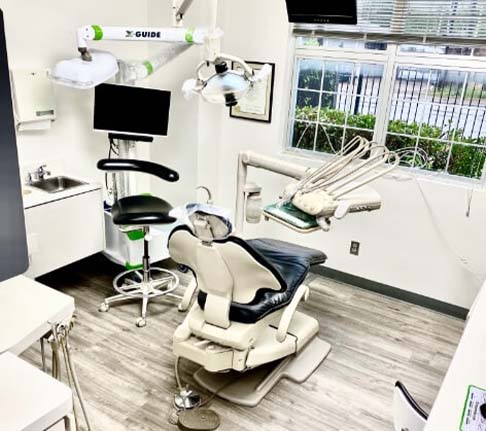 Dental exam room