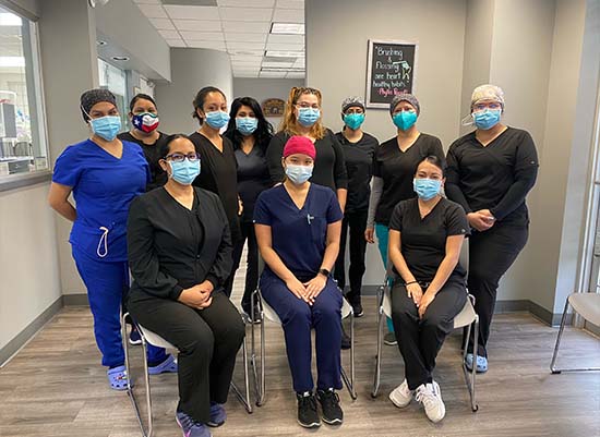 The Sunrise Dental Center team